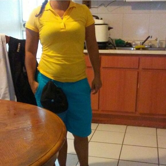 Yellow polo top   - Picture 6 of 7